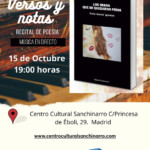 Versos y notas: recital de poesía con piano en directo