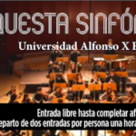 ORQUESTA SINFÓNICADE LA UAX (Universidad Alfonso X El Sabio).
