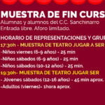 MUESTRA DE FIN DE CURSO