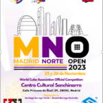 COMPETICIÓN DE CUBOS DE RUBIK Ç MADRID NORTE OPEN 2023