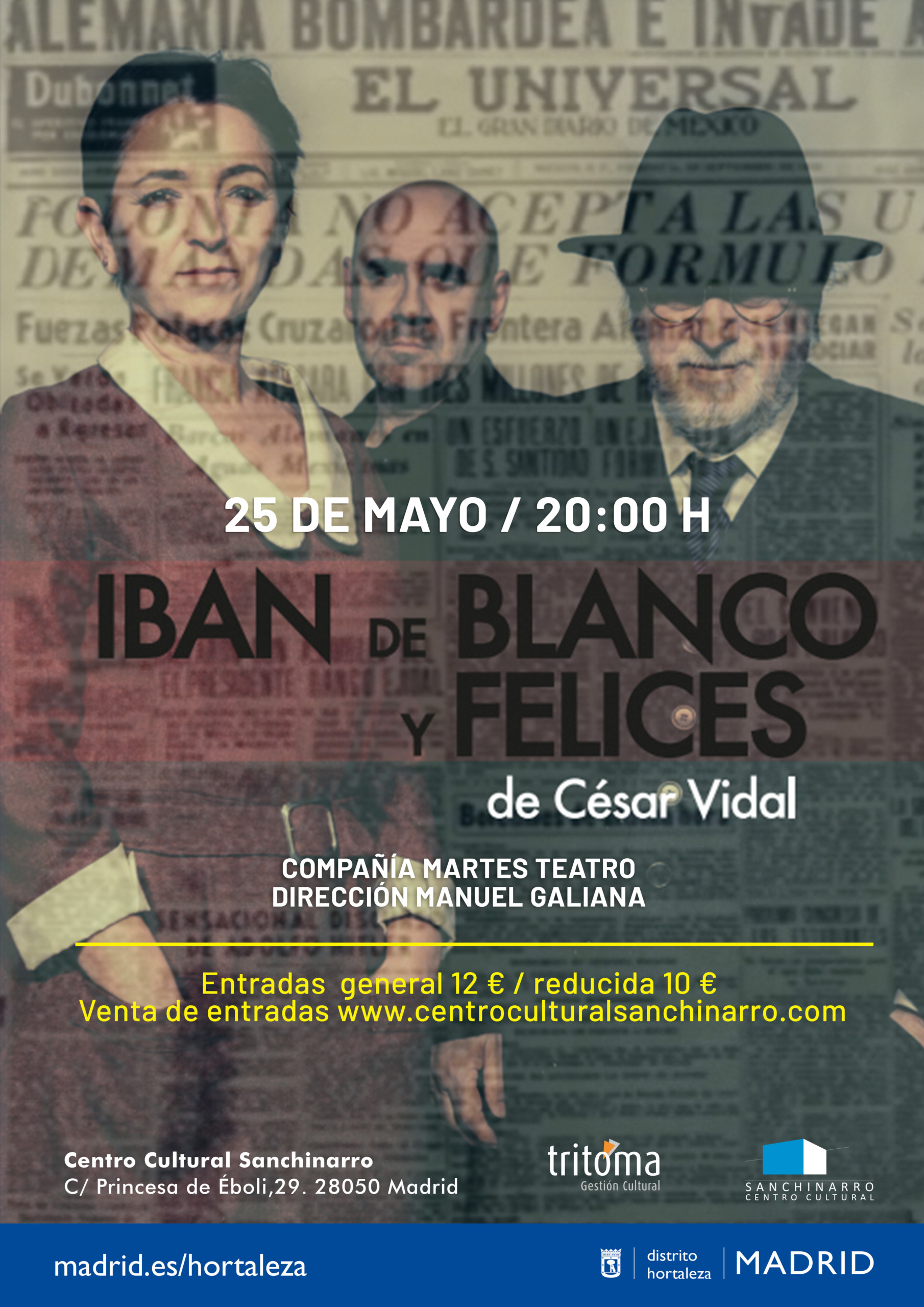 IBAN DE BLANCO Y FELICES De Cesar Vidal