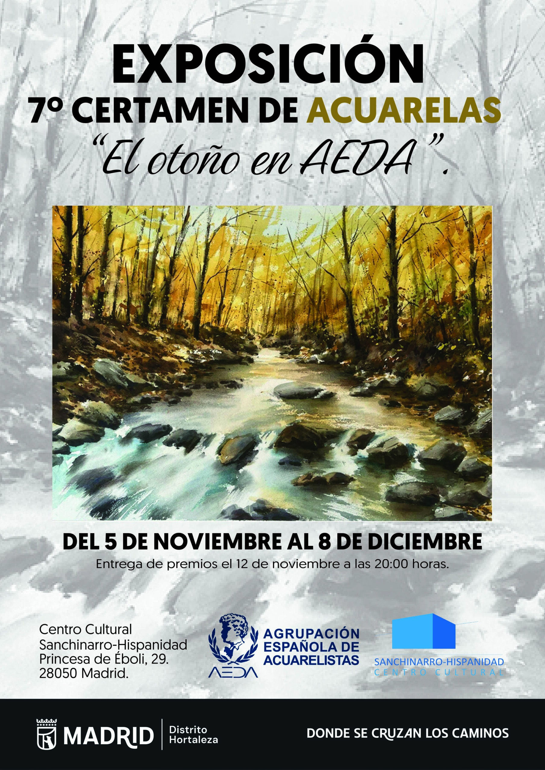 7º CERTAMEN DE ACUARELAS “EL OTOÑO EN AEDA”.