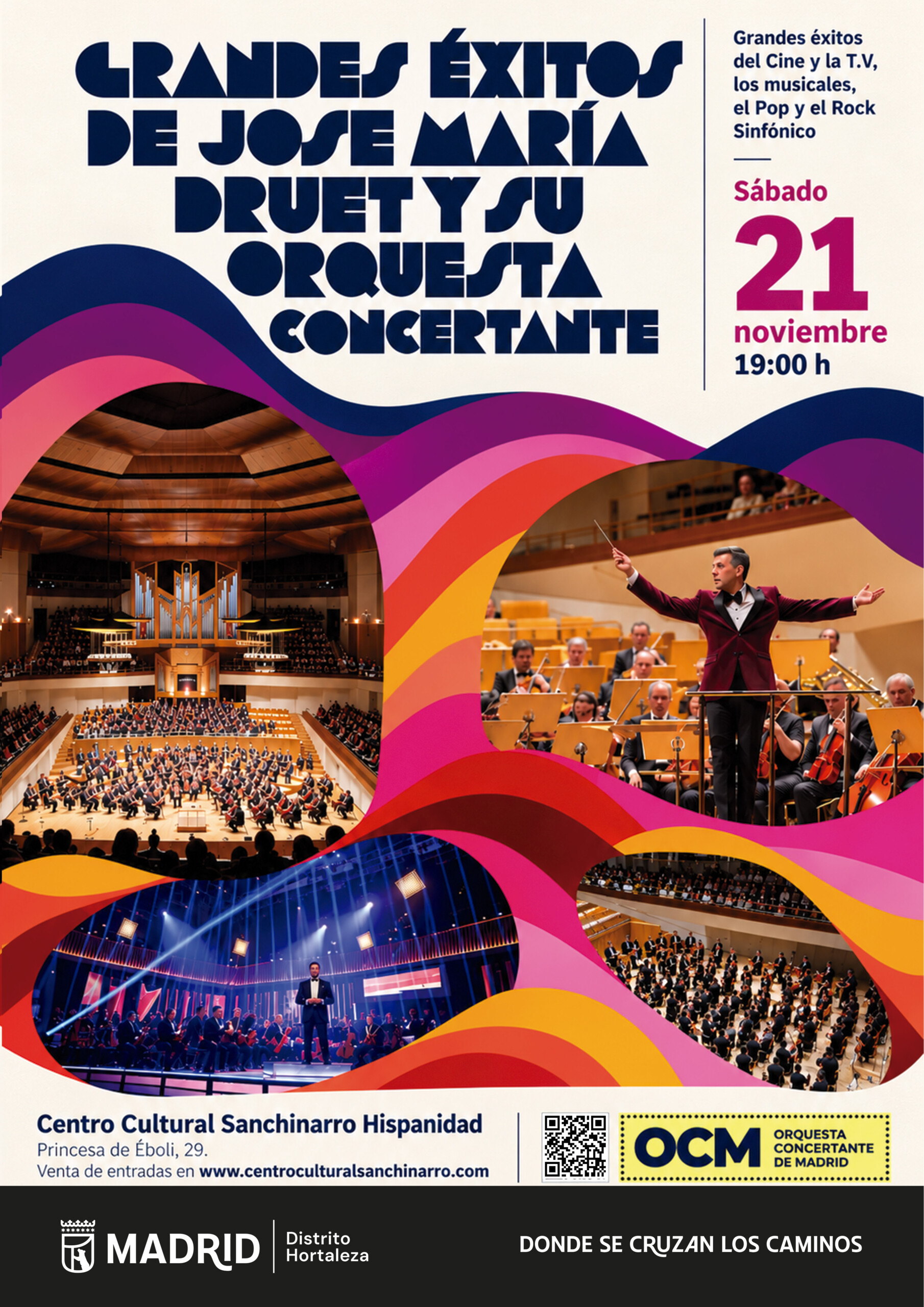 CONCIERTO SINFÓNICO · GRANDES ÉXITOS DE JOSÉ MARÍA DRUET Y SU ORQUESTA CONCERTANTE